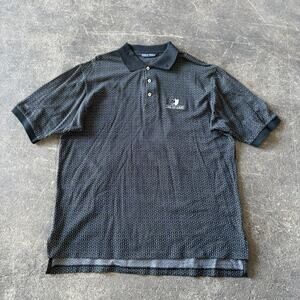Polo Ralph Lauren The Quarry Golf Polo Shirt Mens L Black Collared Sports
